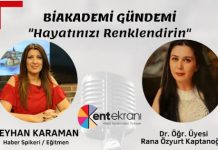 Biakademi Gündemi/Seyhan KARAMAN&Rana Özyurt KAPTANOĞLU ‘Hayatınızı Renklendirin’
