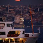 İstanbul’da ’Süper Kanlı Mavi Ay’ tutulması