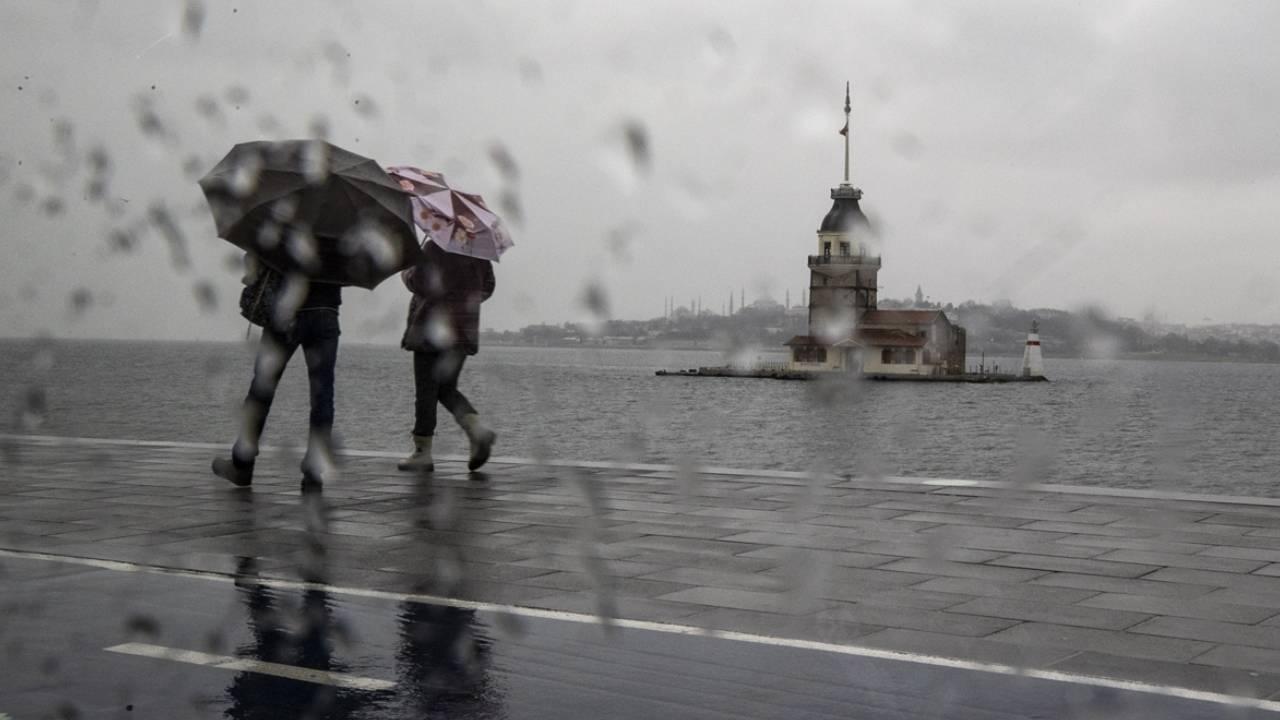 Trakya’ya yarın için yağış uyarısı; İstanbul da ‘ıslanacak’!