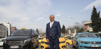 Eyüp Aksu yeniden İstanbul Taksiciler Esnaf Odası Başkanı oldu.