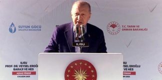 Cumhurbaşkanı Recep Tayyip Erdoğan, Ilısu Prof. Dr. Veysel Eroğlu Barajı, 1200 megavatlık gücüyle ülkemize yıllık 3 milyar liralık katkı sağlayacaktır”