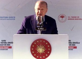 Cumhurbaşkanı Recep Tayyip Erdoğan, Ilısu Prof. Dr. Veysel Eroğlu Barajı, 1200 megavatlık gücüyle ülkemize yıllık 3 milyar liralık katkı sağlayacaktır”