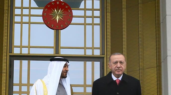 Cumhurbaşkanı Erdoğan, BAE Veliaht Prensi bin Zayed’i resmi törenle karşıladı