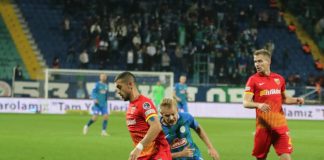 Spor Toto Süper Lig: Çaykur Rizespor: 1 – Yukatel Kayserispor: