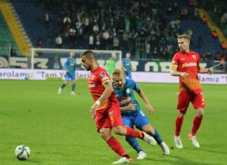 Spor Toto Süper Lig: Çaykur Rizespor: 1 – Yukatel Kayserispor: