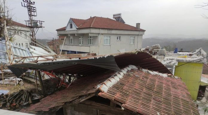 Lodos ve şiddetli rüzgar yüzünden Türkiye’de yaralanmalar meydana geldi; gemi karaya oturdu, çatılar uçtu, ağaçlar devrildi!
