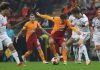 Galatasaray liderliğini korudu. Galatasaray: 1 Lokomotiv Moskova: 1