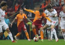 Galatasaray liderliğini korudu. Galatasaray: 1 Lokomotiv Moskova: 1