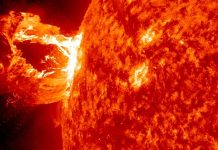 Geçen perşembe günü Güneş’teki dev jeomanyetik fırtına dün öğleden sonra dünyayı etkisi altına aldı.