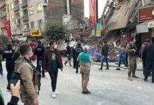 Malatya’da çöken binadan 14 kişi enkazdan çıkarıldı