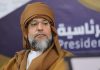 Seyfülislam Kaddafi’nin cumhurbaşkanlığı adaylığına ret!