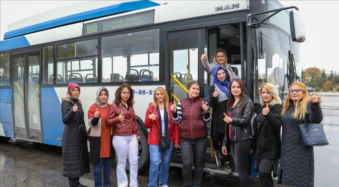 Ankara’da Kadınlar EGO otobüslerinde saat 19’dan sonra istedikleri yerde inebilecek