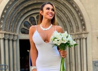 Kendisiyle evlenen Brezilyalı model kendinden boşandı!
