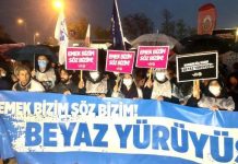 Türk Tabipleri Birliği üyeleri İstanbul’dan Ankara’ya ‘Beyaz Yürüyüş’ başlatı