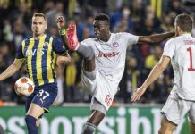 Fenerbahçe’de Olimpiakos maçında 3 futbolcu oynayamayacak , bir futbolcunun da durumu belirsiz