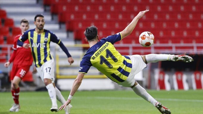 Berisha’nın golü UEFA Avrupa Ligi’nde haftanın golü seçildi. İşte o gol