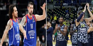 EuroLeague’de Anadolu Efes’in konuğu Monaco, Fenerbahçe Beko Zalgiris Kaunas deplasmanında.