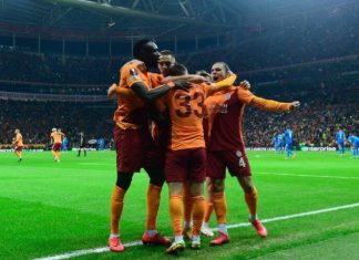 Galatasaray, turu garantiledi. Galatasaray:4 Marsilya: 2