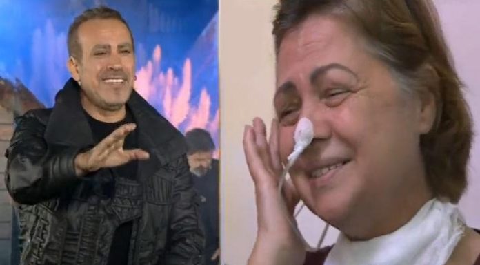 Gözyaşlarına boğuldu. Haluk Levent’ten sesini kaybeden ünlü şarkıcı Tüdanya’ya destek