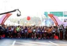 Renkli görüntülere sahne olan 43. İstanbul Maratonu’nundan objektiflere takılanlar