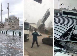 Lodos İstanbul’da zor anlar yaşattı!