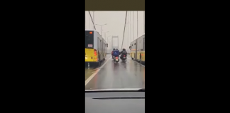 Motokuryeler fırtınadan böyle korundu