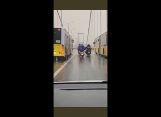 Motokuryeler fırtınadan böyle korundu