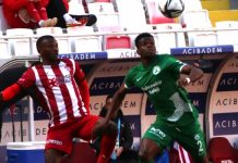 Sivas’ta kırmızı kartlarda, puanlarda paylaşıldı. Sivasspor: 0 Giresunspor: 0