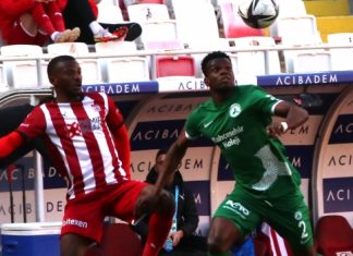 Sivas’ta kırmızı kartlarda, puanlarda paylaşıldı. Sivasspor: 0 Giresunspor: 0