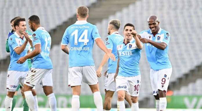 Lider kazanmaya devam ediyor. Karagümrük: 0 Trabzonspor: 2