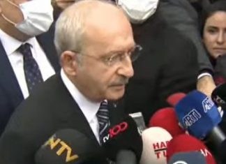 CHP Genel Başkanı Kemal Kılıçdaroğlu, ziyaret etmek istediği TÜİK”ten içeri alınmadı