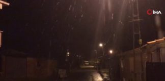 İstanbul’da yüksek kesimlerde kar yağışı başladı