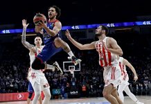 Anadolu Efes zorlansa da kazanmayı bildi. Anadolu Efes 84-83 Kızılyıldız