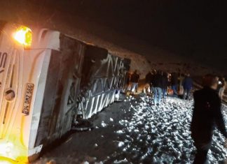 Kars’ta yolcu otobüsü devrildi: 6 ölü, çok sayıda yaralı