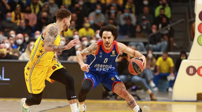 Anadolu Efes deplasmanda kazandı