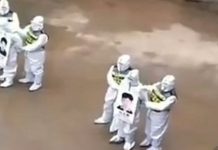 Böyle bir ceza görülmedi. Covid-19 yasaklarını delenleri sokakta gezdirdiler