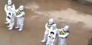 Böyle bir ceza görülmedi. Covid-19 yasaklarını delenleri sokakta gezdirdiler