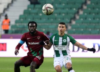 Hatayspor deplasmanda kazandı. Giresun 0-1 Hatayspor