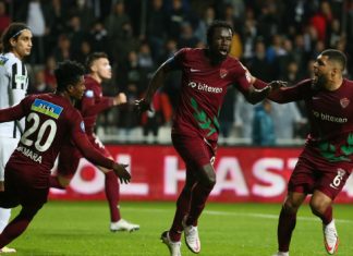 Alsancak Mustafa Denizli Stadyumu’nun açılış maçında kazanan Hatay. Altay 1-2 Hatay