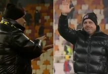 Aykırı adam yaptı yapacağını;maçta istifasını sundu, tribünlere veda etti!