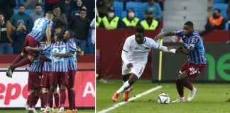 Lider, Adana Demirspor’u 2 golle geçti. Trabzonspor: 2 Adana Demirspor: 0