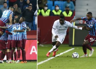 Lider, Adana Demirspor’u 2 golle geçti. Trabzonspor: 2 Adana Demirspor: 0