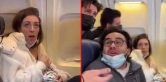 Uçakta kedi emziren kadının videosu sosyal medyanın gündemine oturdu!