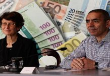 Şahin ve Türeci’ye Euro banknotlarının yer alması teklif edildi.