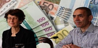 Şahin ve Türeci’ye Euro banknotlarının yer alması teklif edildi.