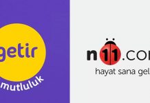 n11 internet alışveriş uygulamasının yönetimi getir’e geçti.