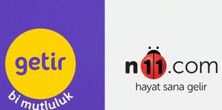 n11 internet alışveriş uygulamasının yönetimi getir’e geçti.