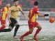 Süper Lig maçına kar engeli. Gaziantep FK-Malatyaspor maçı yoğun kar yağışı nedeniyle 45 dakika oynanabildi.