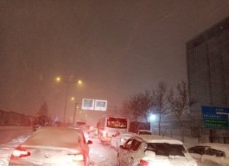 Gaziantep’te TAG Otoyolu kar nedeniyle ulaşıma kapandı, binler kişi mahsur kaldı!