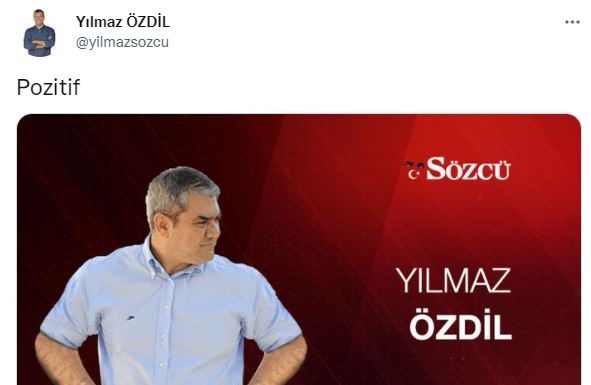 Koronavirüse yakalanan gazeteci yazar Yılmaz Özdil, hastalığını kendisi duyurdu